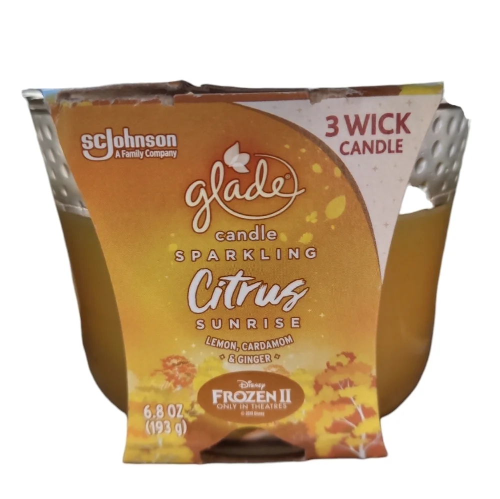 Glade Citrus and Evergreen Scented Candles